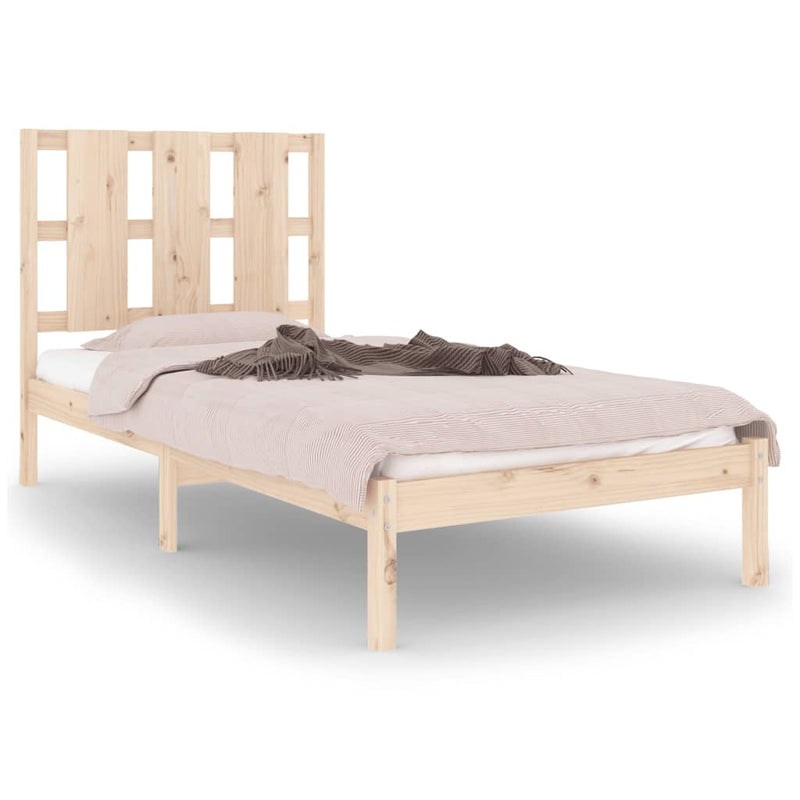 Bedframe massief grenenhout 90x200 cm