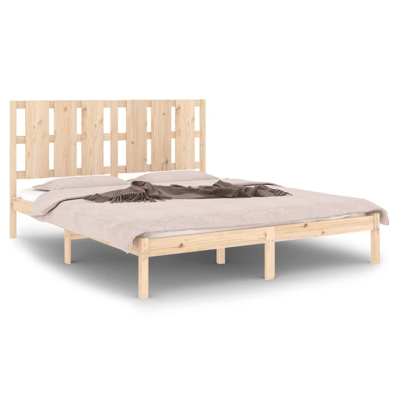 Bedframe massief grenenhout 160x200 cm