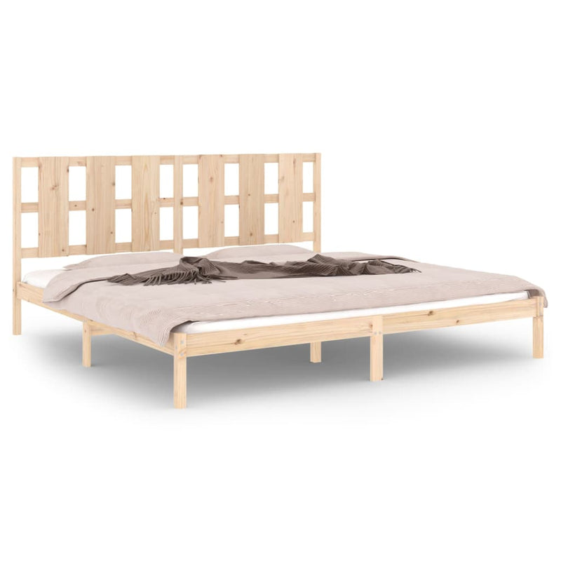 Bedframe massief hout 180x200 cm Super King Size