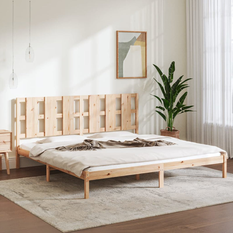Bedframe massief hout 180x200 cm Super King Size
