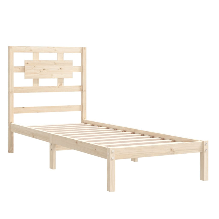 Bedframe massief hout 75x190 cm Small Single
