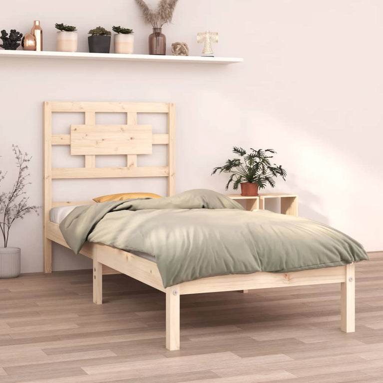 Bedframe massief hout 75x190 cm Small Single