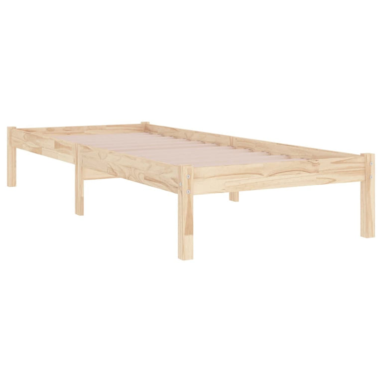 Bedframe massief hout 90x190 cm Single