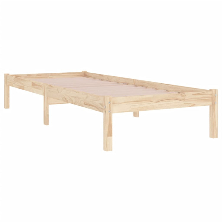 Bedframe massief hout 90x200 cm