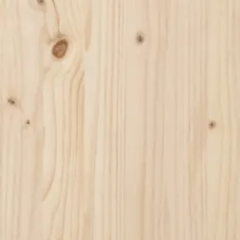 Bedframe massief hout 90x200 cm