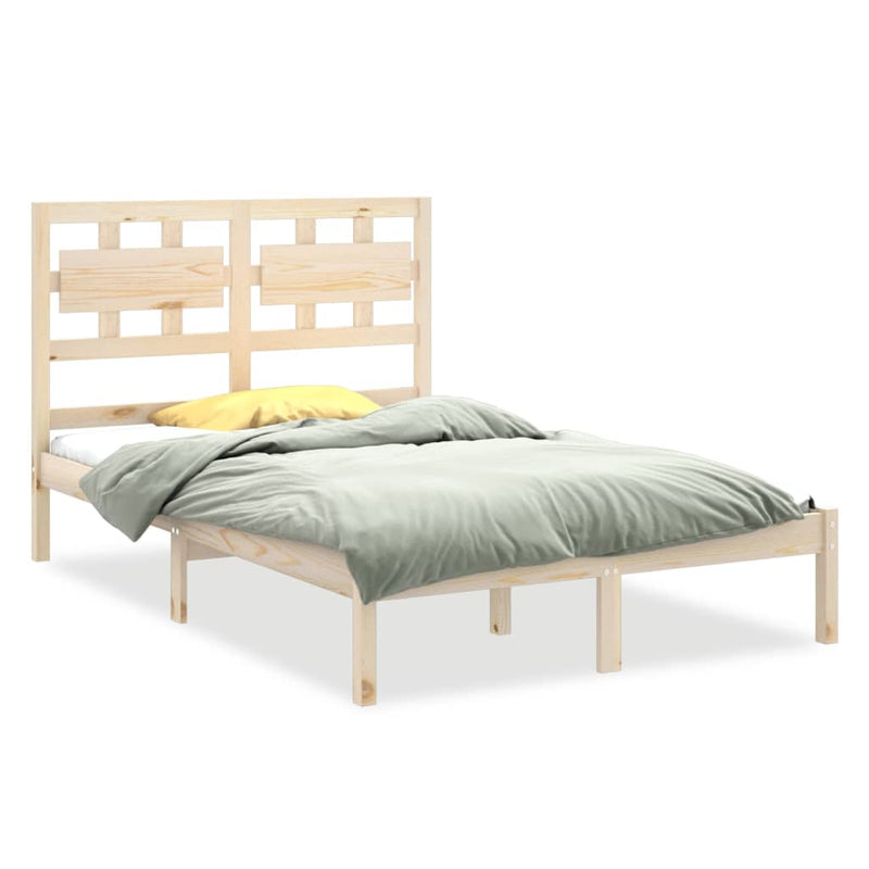 Bedframe massief hout 140x200 cm