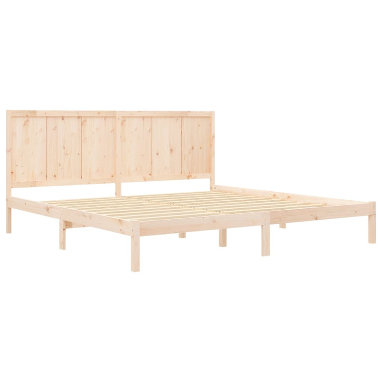 Bedframe massief grenenhout 180x200 cm Super King Size