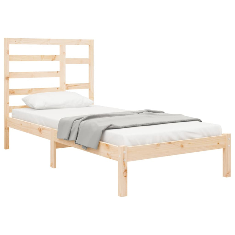 Bedframe massief hout 75x190 cm Small Single