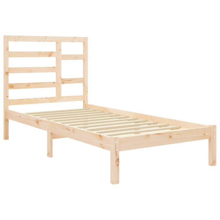 Bedframe massief hout 75x190 cm Small Single