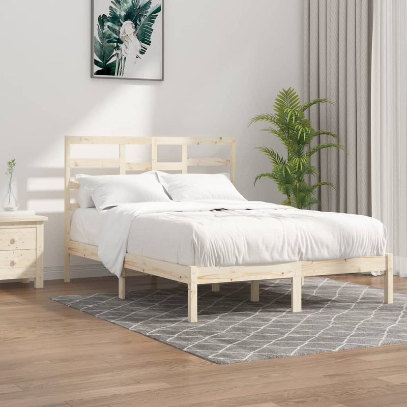Bedframe massief hout 160x200 cm
