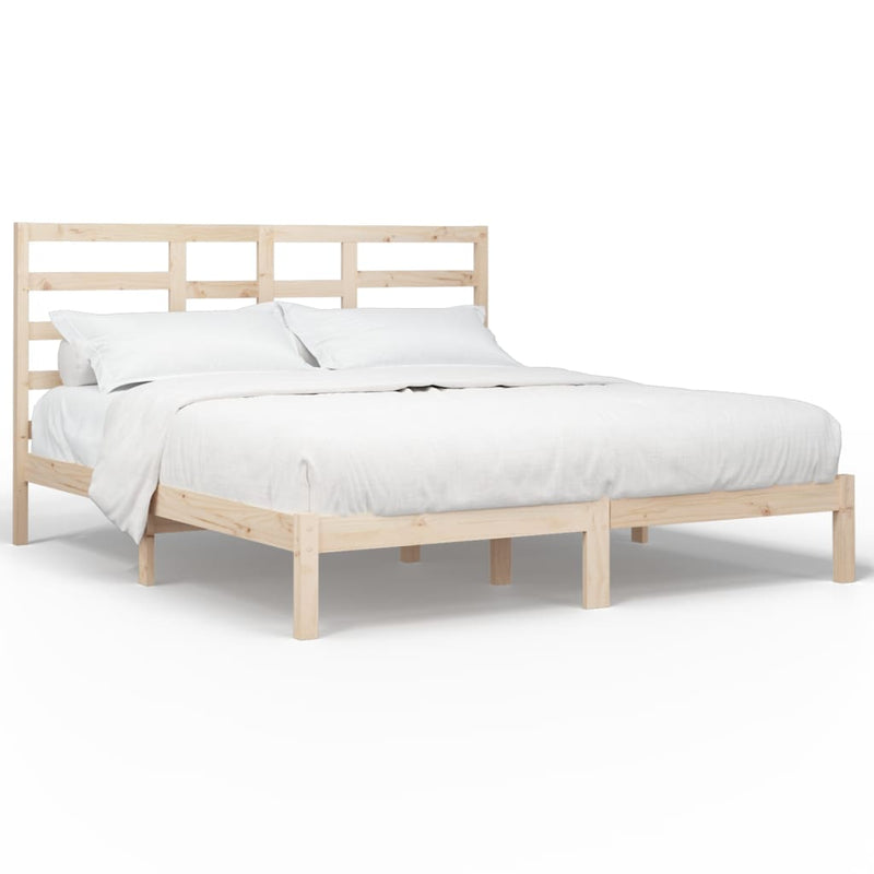 Bedframe massief hout 180x200 cm Super King Size