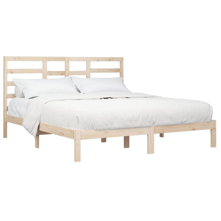 Bedframe massief hout 180x200 cm Super King Size