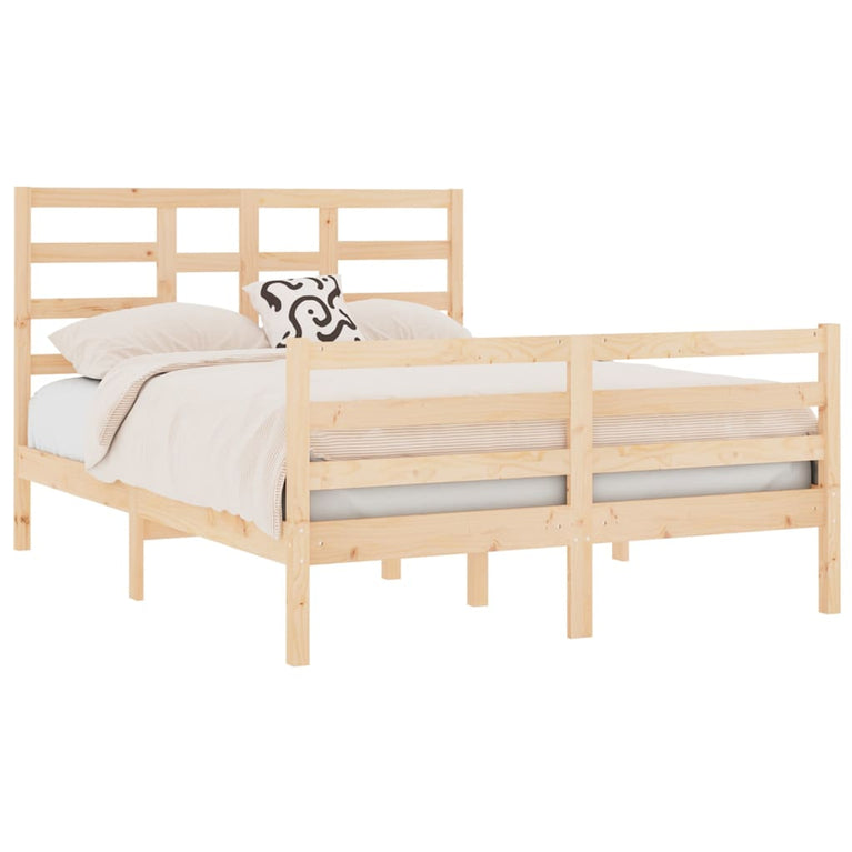 Bedframe massief hout 135x190 cm Double
