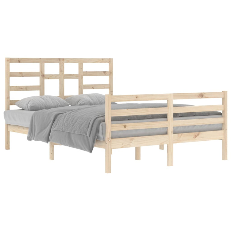 Bedframe massief hout 140x200 cm