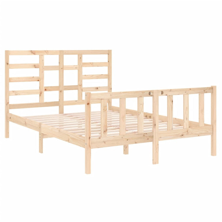 Bedframe massief hout 120x190 cm Small Double