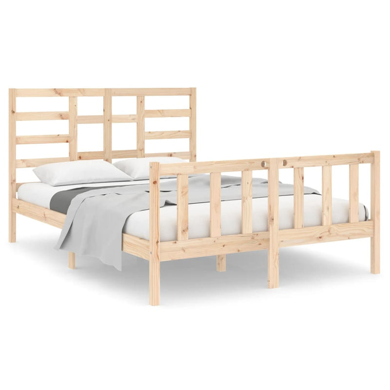 Bedframe massief hout 135x190 cm Double