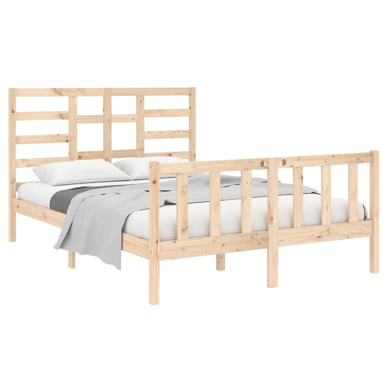 Bedframe massief hout 135x190 cm Double