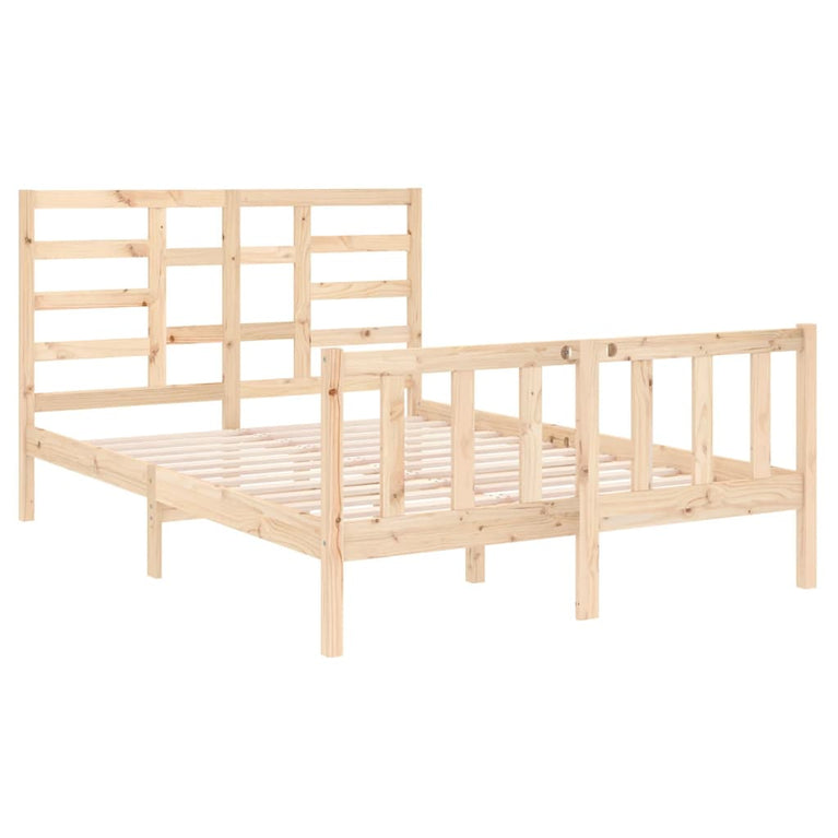 Bedframe massief hout 135x190 cm Double