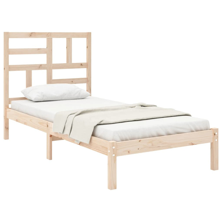 Bedframe massief hout 75x190 cm Small Single