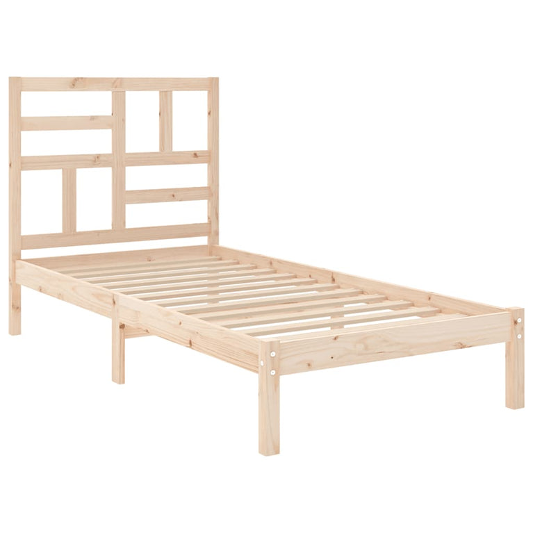 Bedframe massief hout 90x190 cm Single