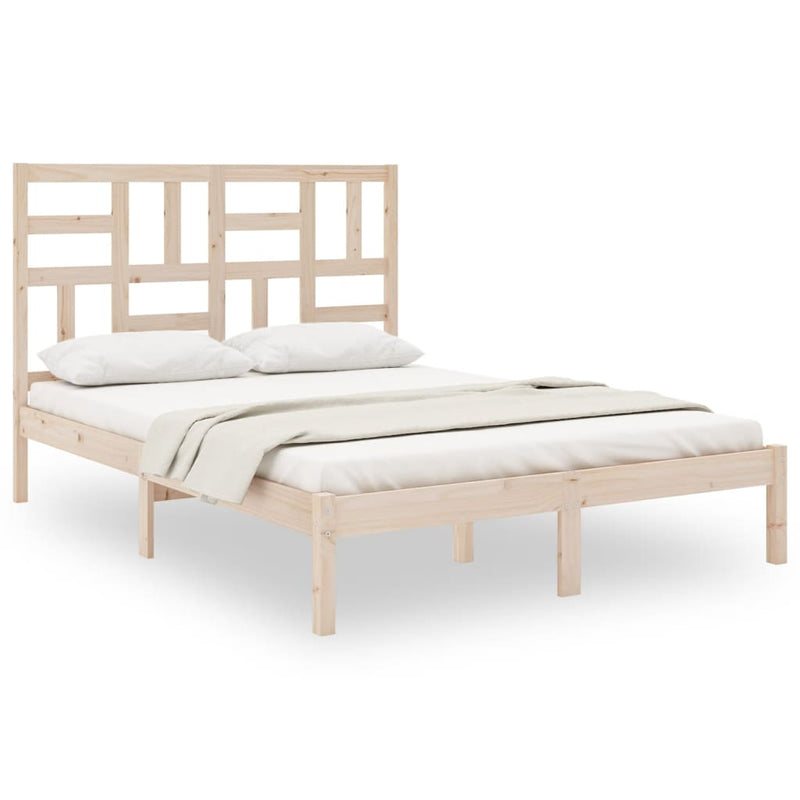 Bedframe massief hout 120x190 cm Small Double