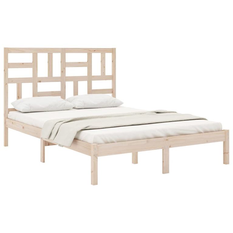 Bedframe massief hout 150x200 cm King Size