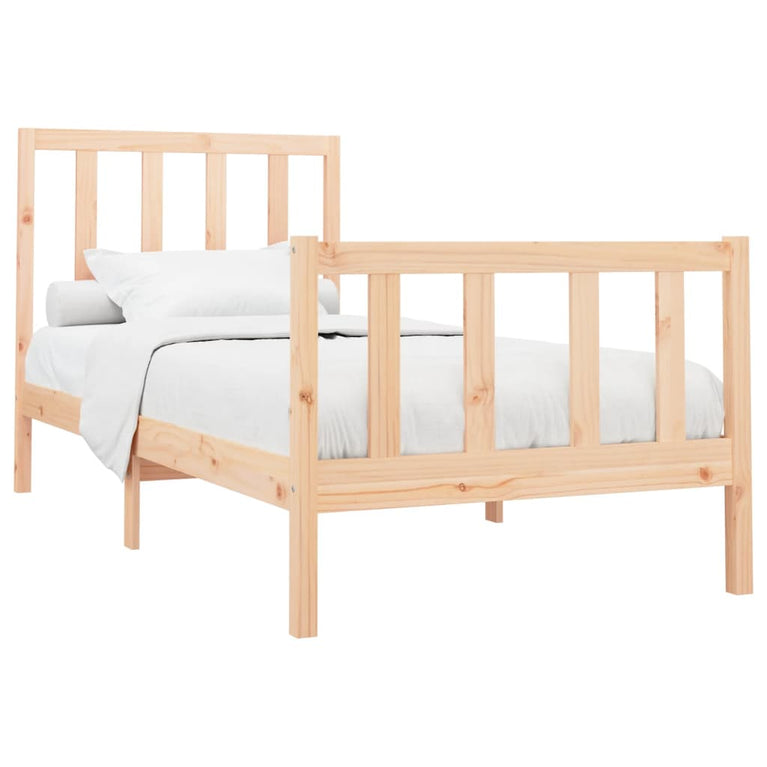 Bedframe massief grenenhout 90x200 cm