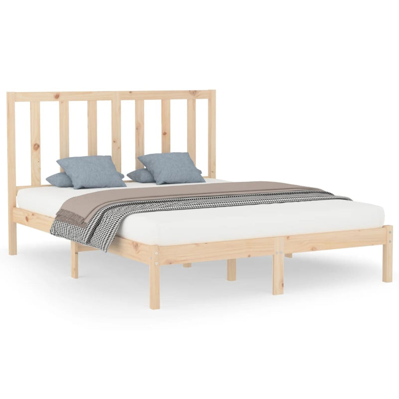 Bedframe massief hout 140x200 cm