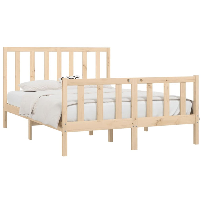 Bedframe massief hout 140x200 cm