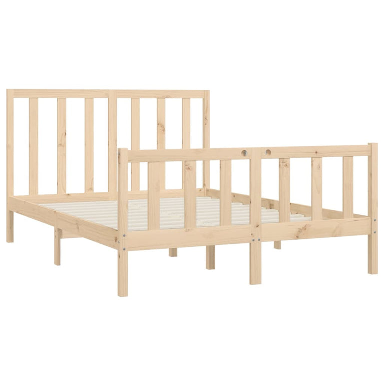 Bedframe massief hout 140x200 cm