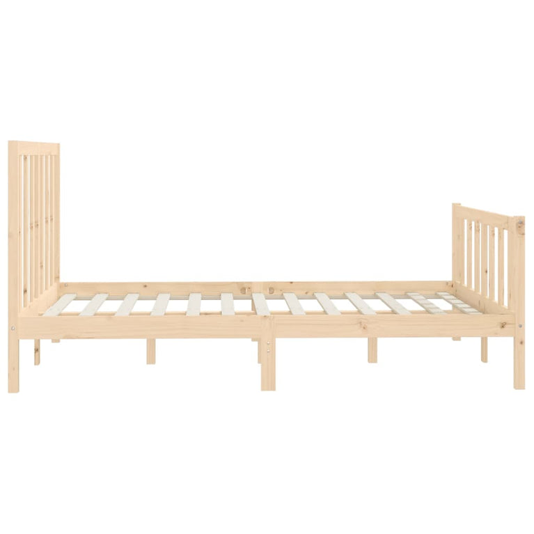 Bedframe massief hout 140x200 cm