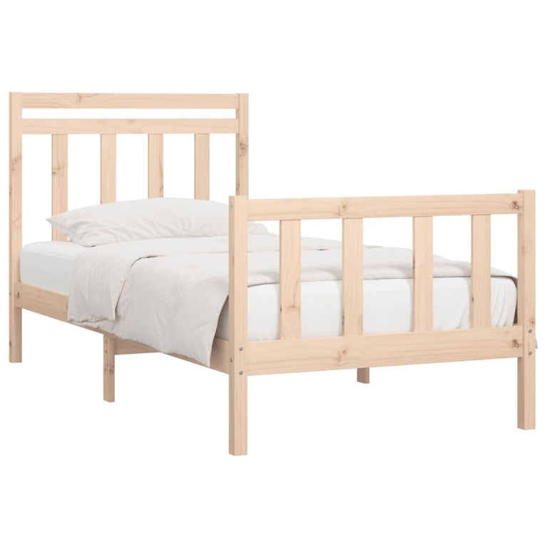Bedframe massief grenenhout 90x200 cm