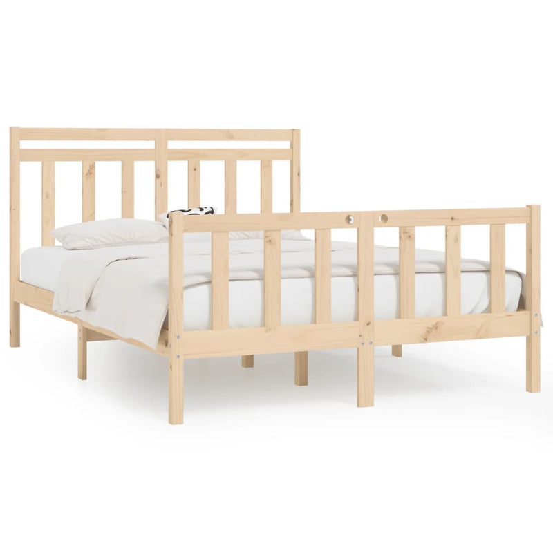 Bedframe massief grenenhout 140x200 cm