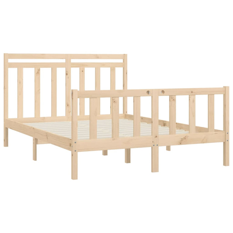 Bedframe massief grenenhout 160x200 cm