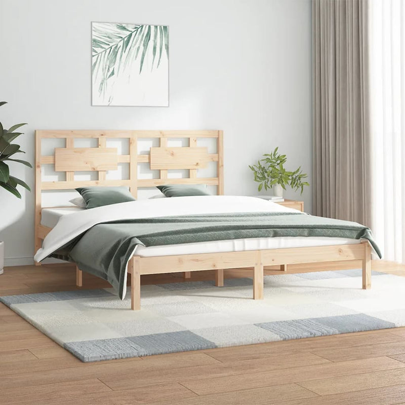 Bedframe massief grenenhout 140x200 cm