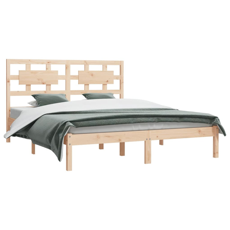 Bedframe massief grenenhout 160x200 cm
