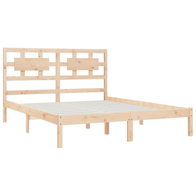 Bedframe massief grenenhout 180x200 cm Super King Size
