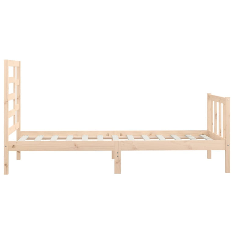 Bedframe massief grenenhout 90x200 cm
