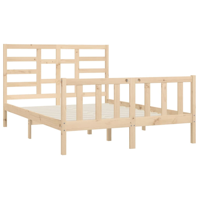 Bedframe massief grenenhout 160x200 cm