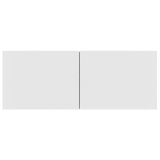 Tv-meubels 2 st 80x30x30 cm bewerkt hout wit MeubelReus