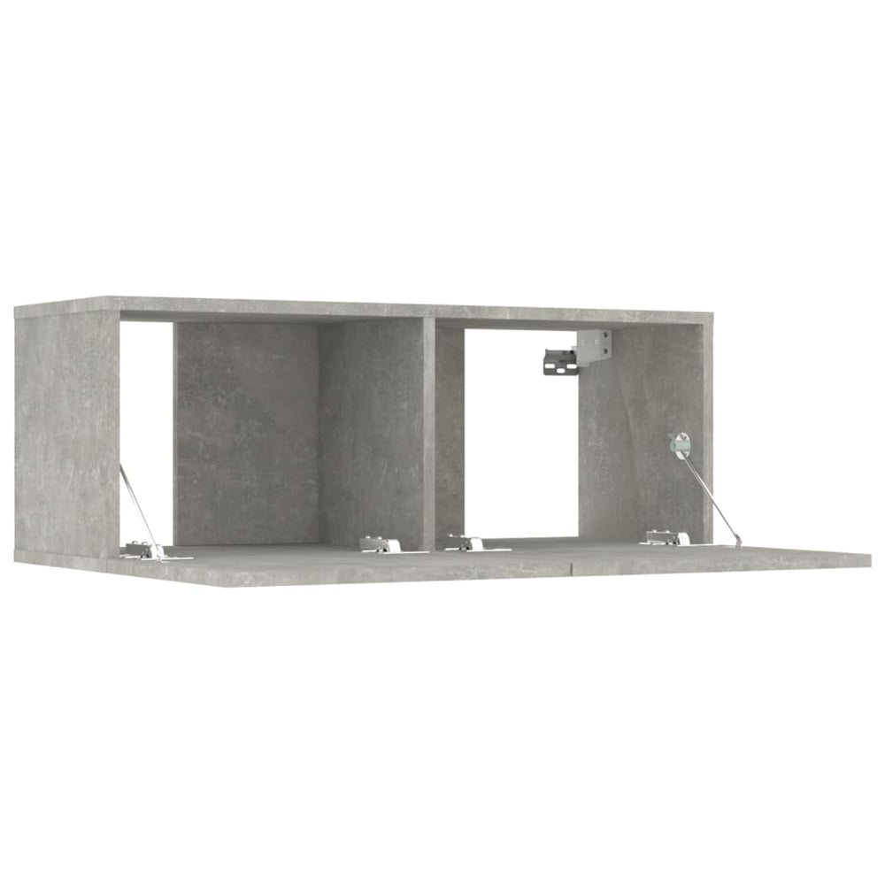 Tv-meubelen 2 st 80x30x30 cm bewerkt hout betongrijs MeubelReus
