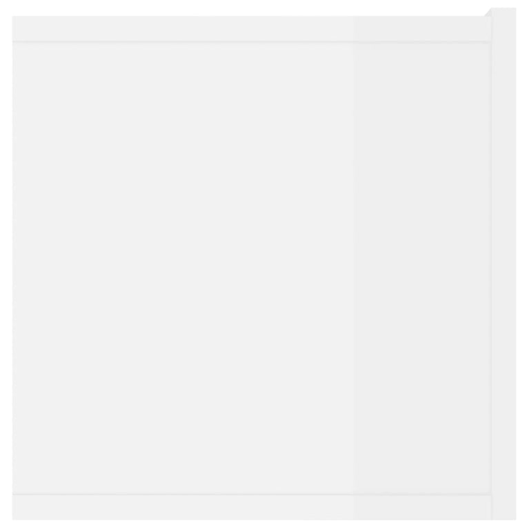Tv-meubelen 2 st 80x30x30 cm bewerkt hout hoogglans wit MeubelReus
