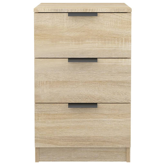 Nachtkastjes 2 st 40x36x65 cm sonoma eikenkleurig MeubelReus