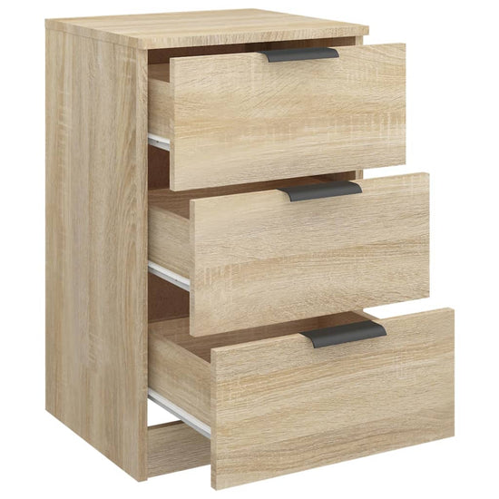 Nachtkastjes 2 st 40x36x65 cm sonoma eikenkleurig MeubelReus