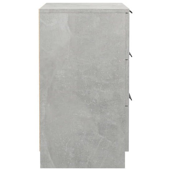 Nachtkastjes 2 st 40x36x65 cm betongrijs MeubelReus