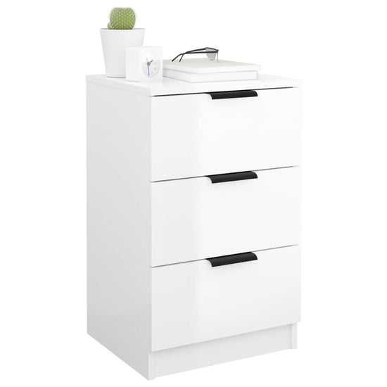 Nachtkastjes 2 st 40x36x65 cm hoogglans wit MeubelReus