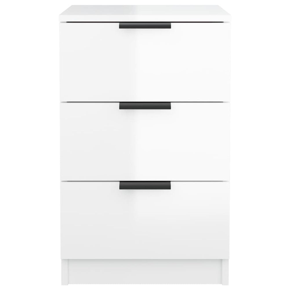 Nachtkastjes 2 st 40x36x65 cm hoogglans wit MeubelReus