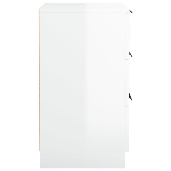 Nachtkastjes 2 st 40x36x65 cm hoogglans wit MeubelReus