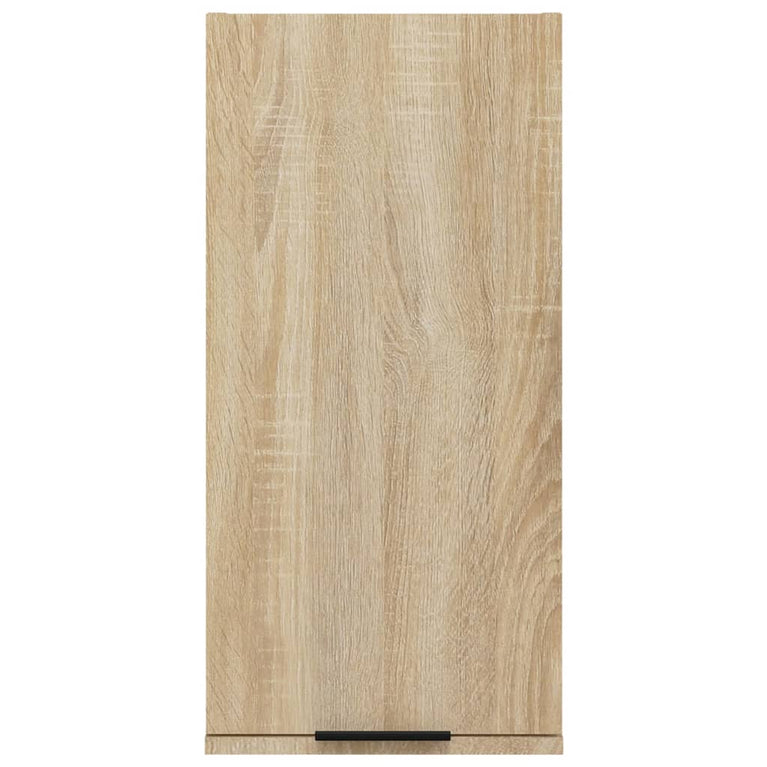 Badkamerkast wandgemonteerd 32x20x67 cm sonoma eikenkleurig