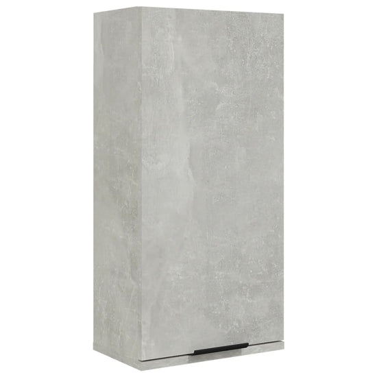Badkamerkast wandgemonteerd 32x20x67 cm betongrijs MeubelReus